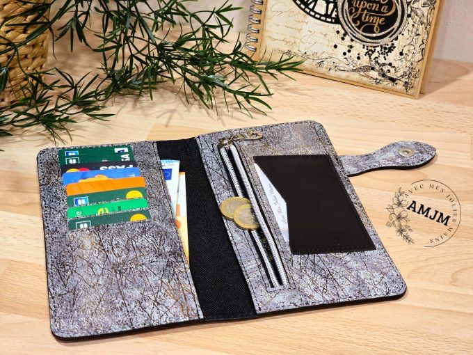 Portefeuille Atlas en cuir