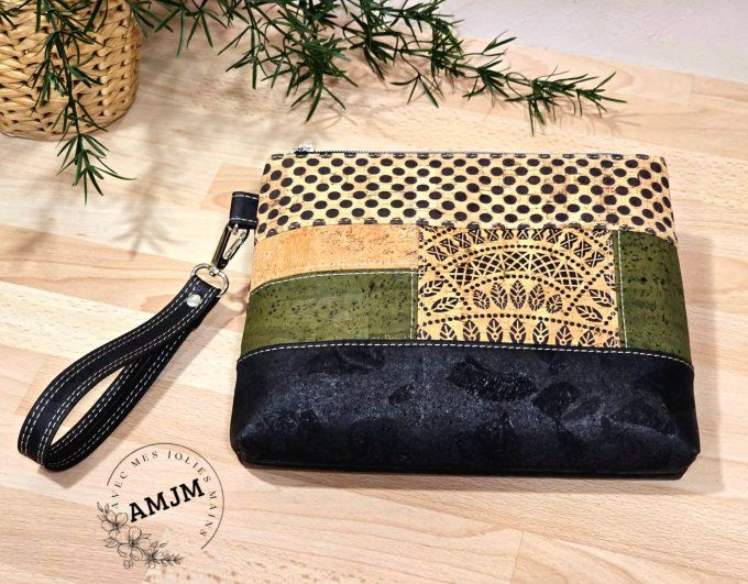 Pochette Alma Bonita Kaki