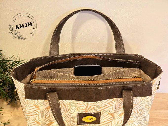 Sac Candy en liège et simili chocolat