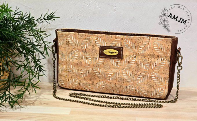 Sac Cute Purse en liège découpe laser