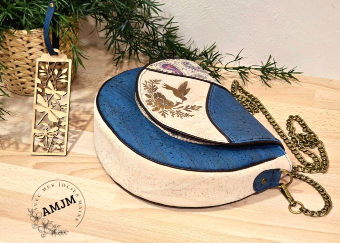Sac Mango avec gravure laser Colibri