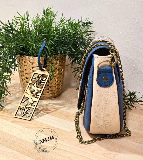 Sac Mango avec gravure laser Colibri