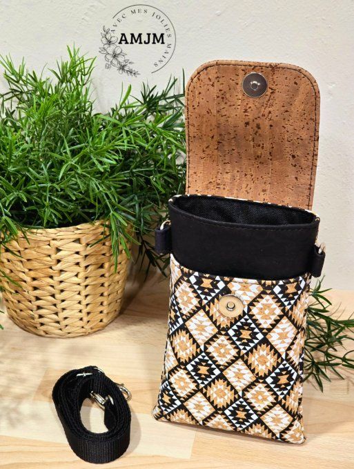 Pochette téléphone Sevien en liège