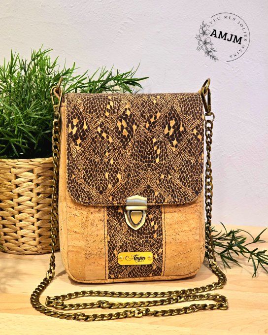 Mini sac Mallory en liège