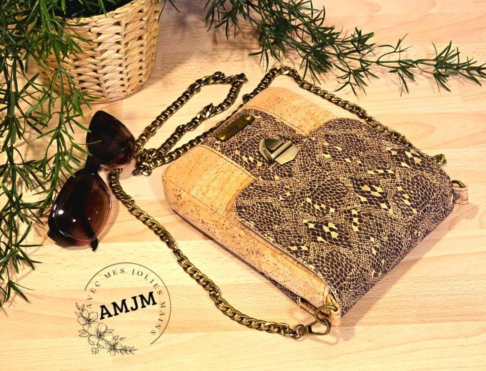 Mini sac Mallory en liège