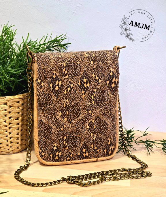 Mini sac Mallory en liège