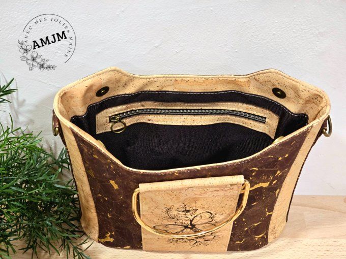 Sac Leannan et son joli motif gravé
