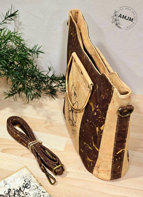 Sac Leannan et son joli motif gravé