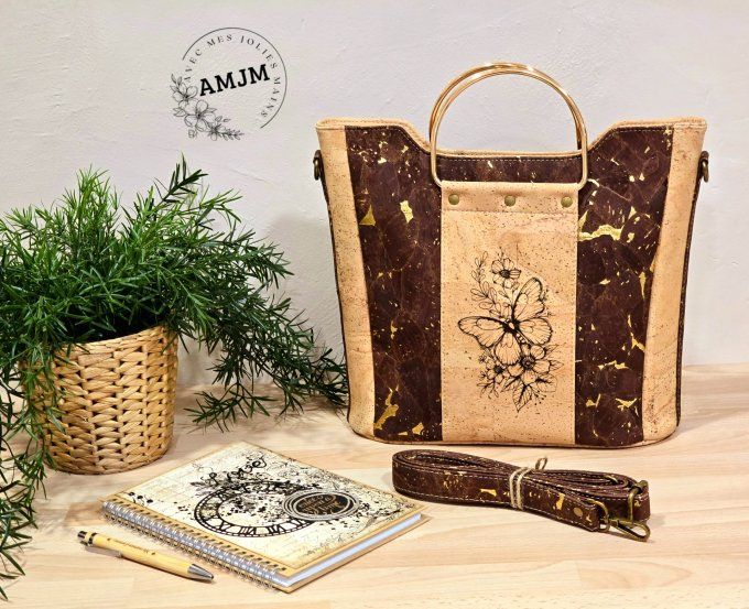 Sac Leannan et son joli motif gravé