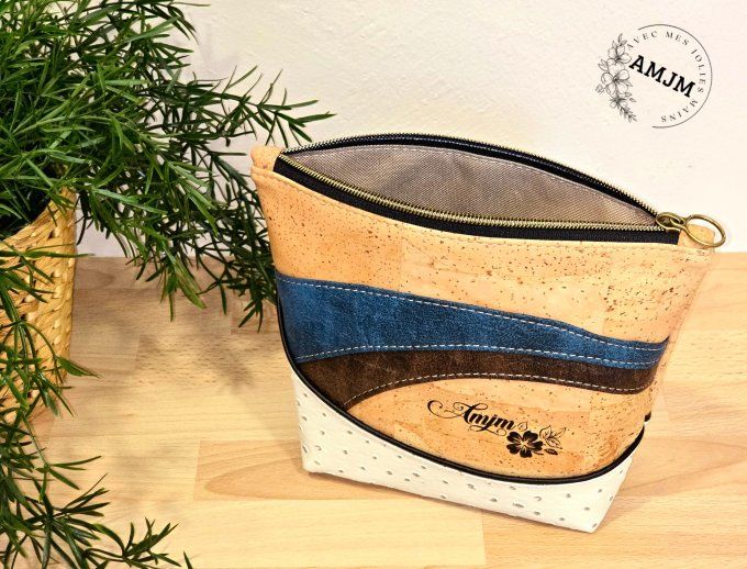 Trousse Seawood et sa jolie gravure laser tortue