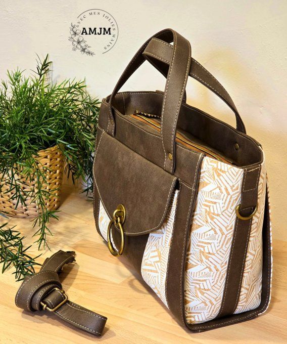Sac Candy en liège et simili chocolat