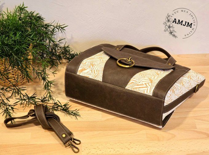 Sac Candy en liège et simili chocolat