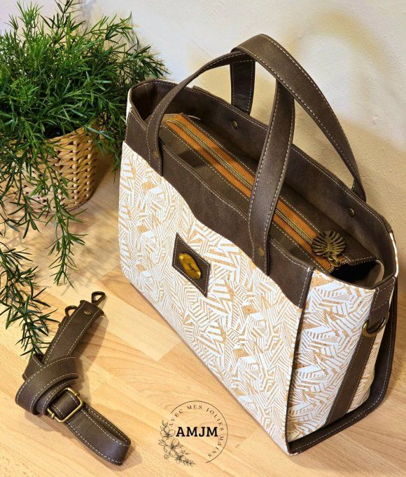 Sac Candy en liège et simili chocolat