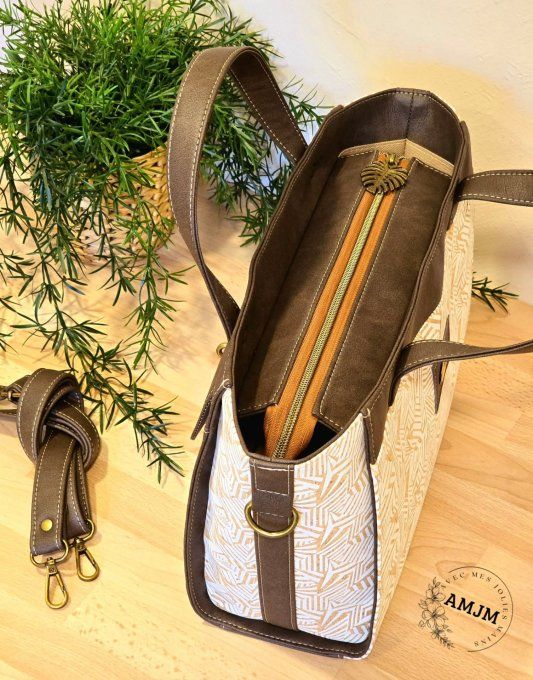 Sac Candy en liège et simili chocolat