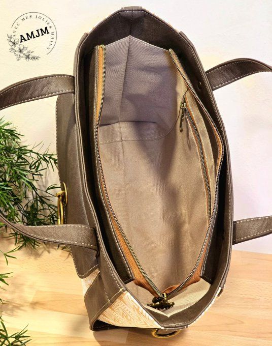Sac Candy en liège et simili chocolat