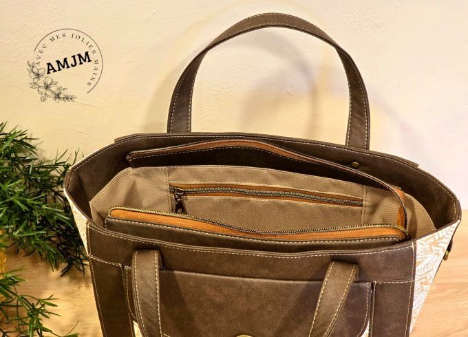 Sac Candy en liège et simili chocolat