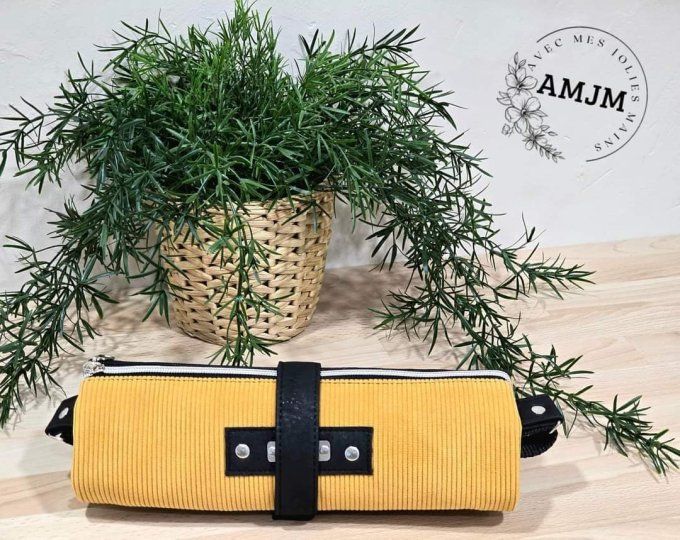 Sac à dos Foldaway en velours côtelé et liège