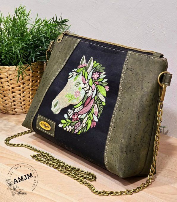 Sac Sunshine et sa broderie cheval