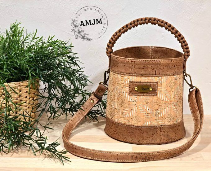 Sac Carla en liège marron