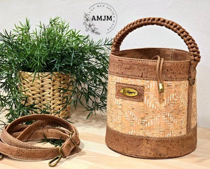 Sac Carla en liège marron
