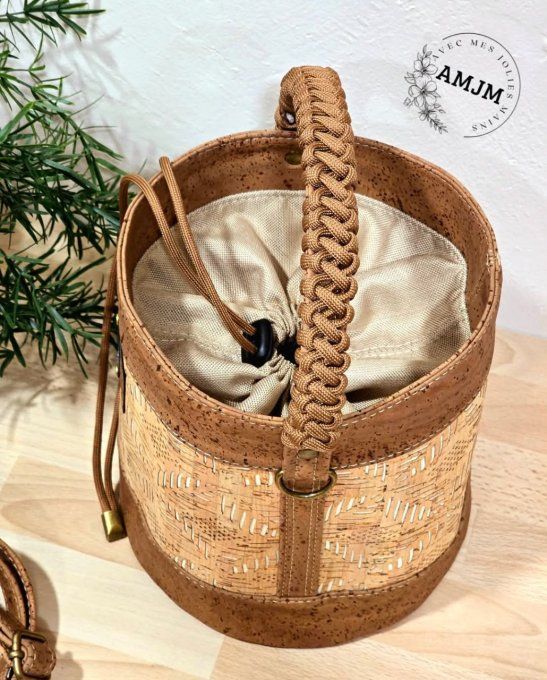 Sac Carla en liège marron
