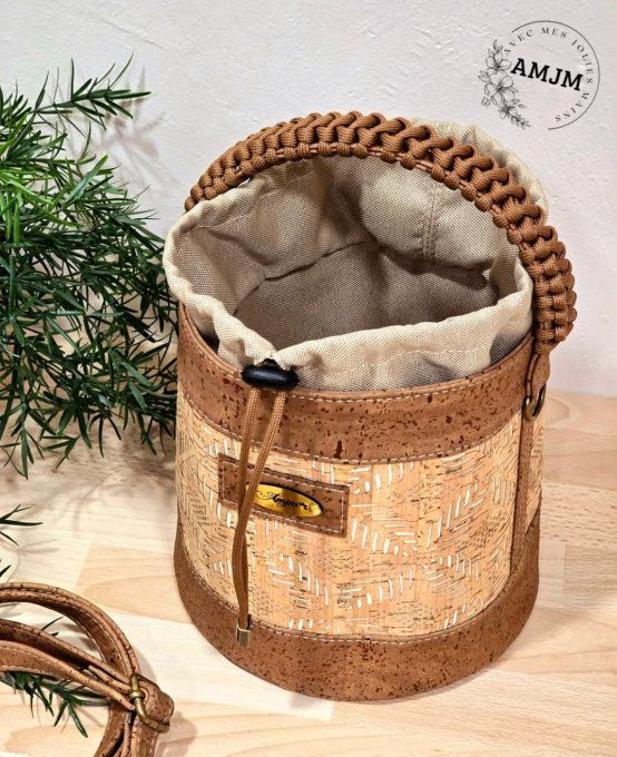 Sac Carla en liège marron