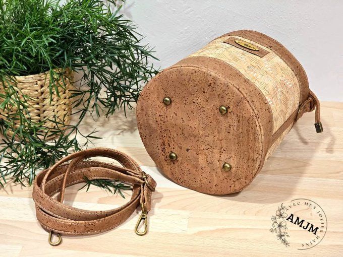 Sac Carla en liège marron