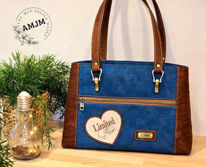 Sac Keyla en liège et ses gravures laser