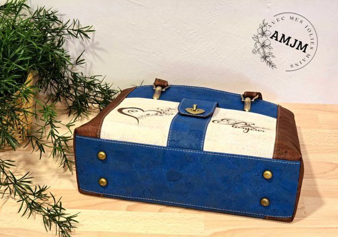 Sac Keyla en liège et ses gravures laser
