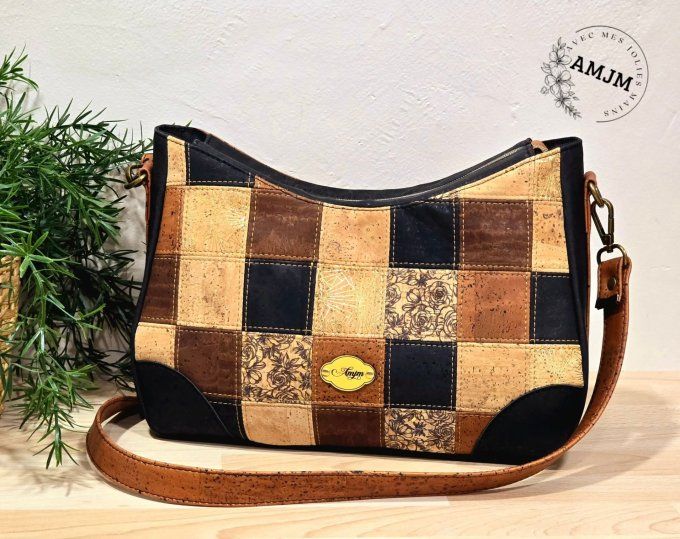 Sac Annabelle et son patchwork de liège