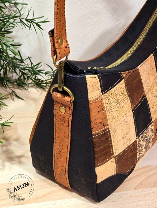 Sac Annabelle et son patchwork de liège