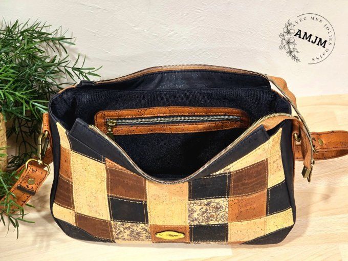 Sac Annabelle et son patchwork de liège