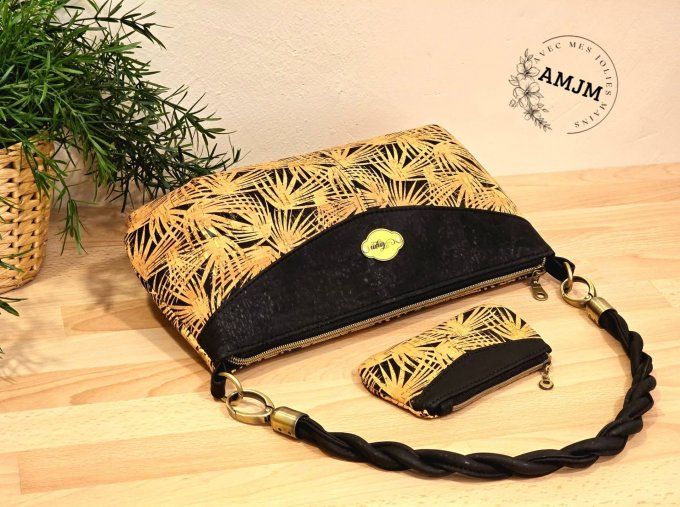 Sac Ellana et son porte monnaie assorti